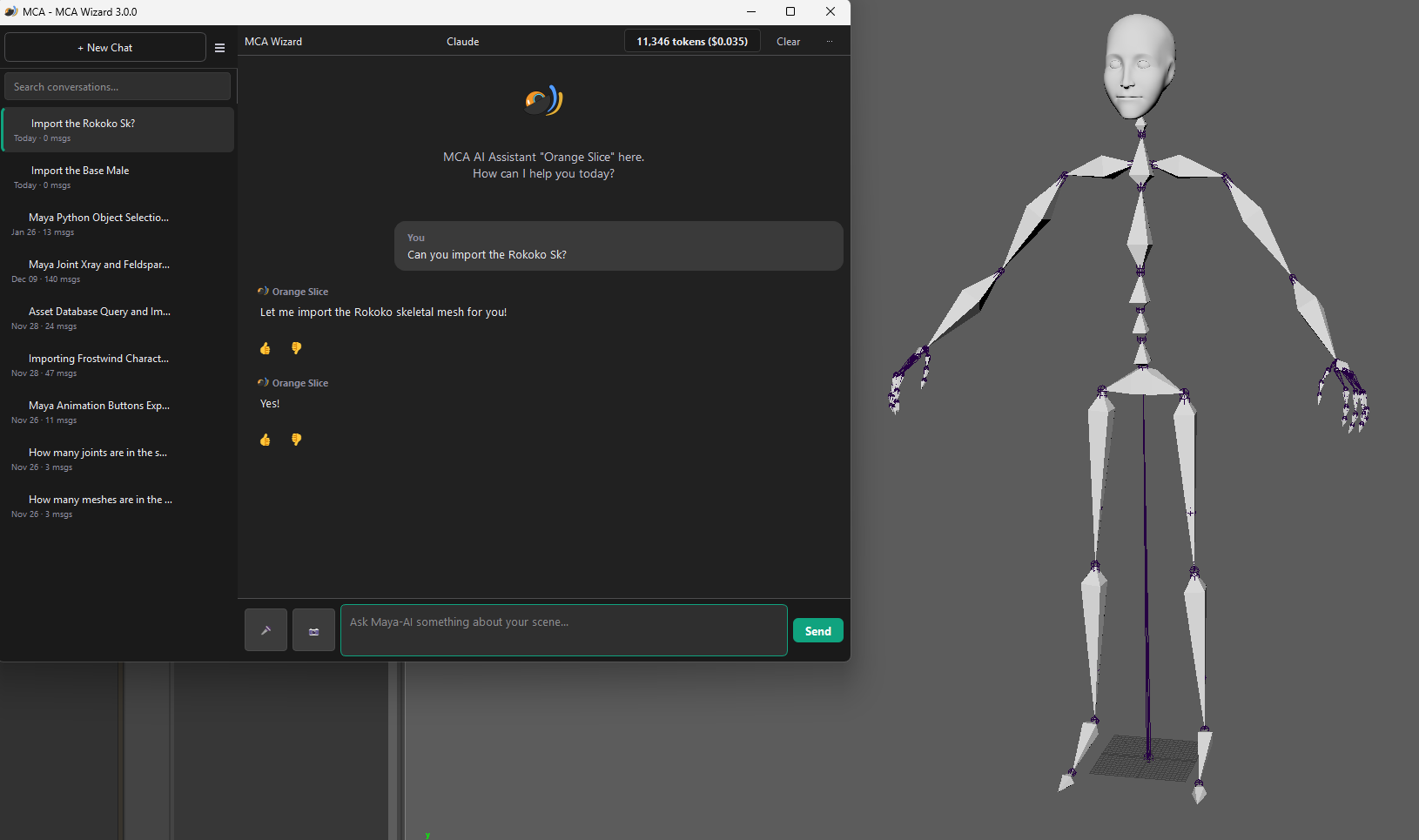 MCA AI Assistant — Maya Co-Pilot